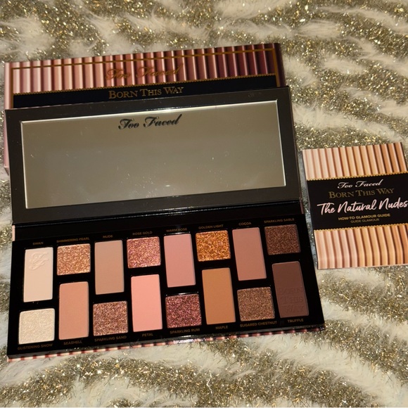 Too Faced Born This Way The Natural Nudes Eyeshadow Palette w/ gift - Picture 2 of 9